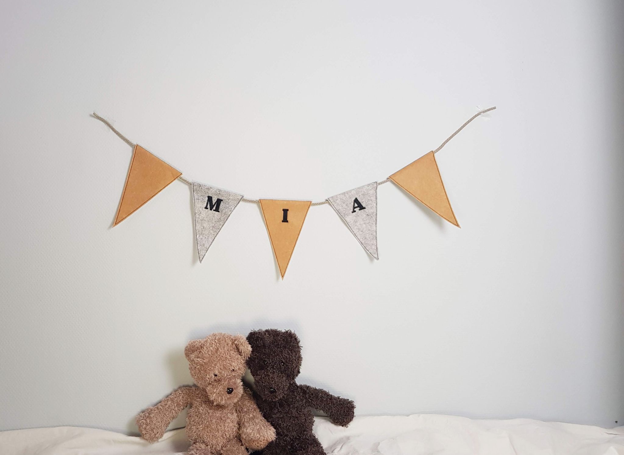 Personlig Tofarvet Flagranke