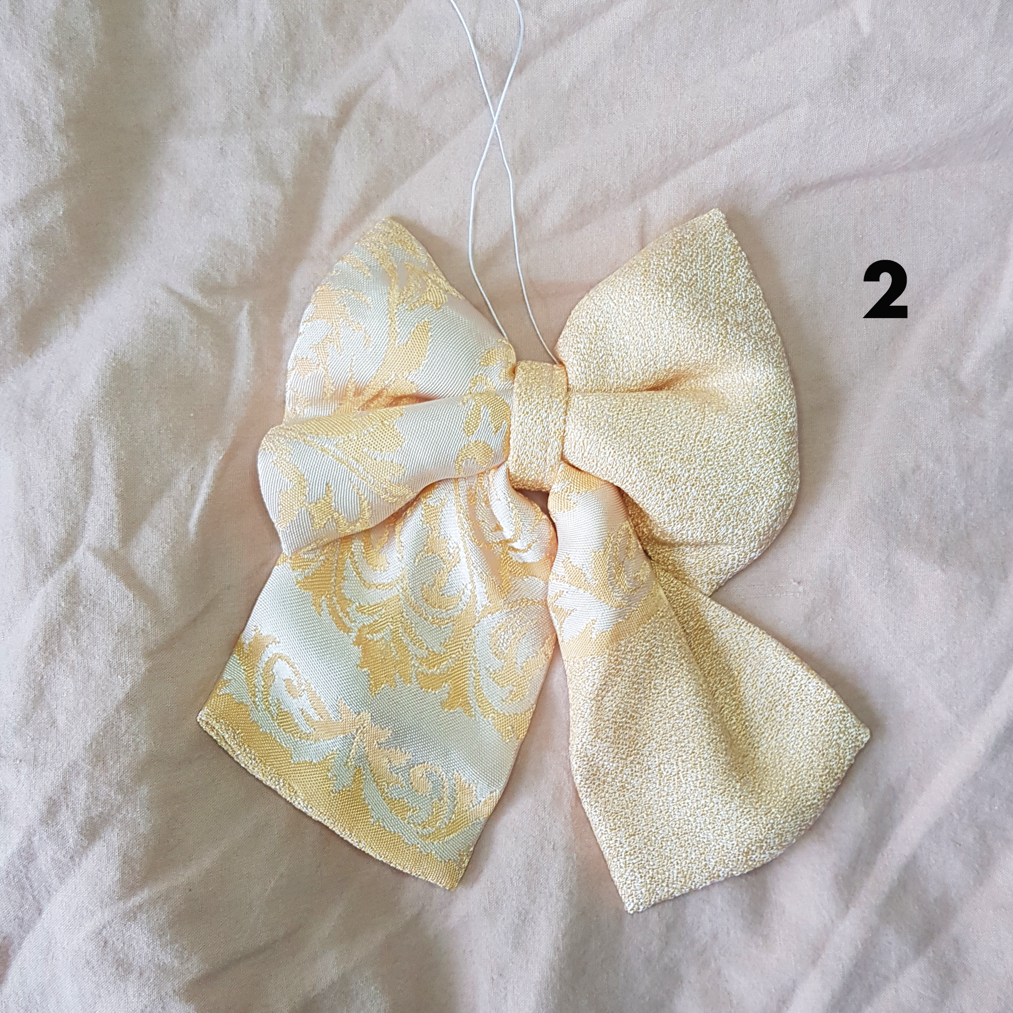 Sløjfe - LILLE - Guld