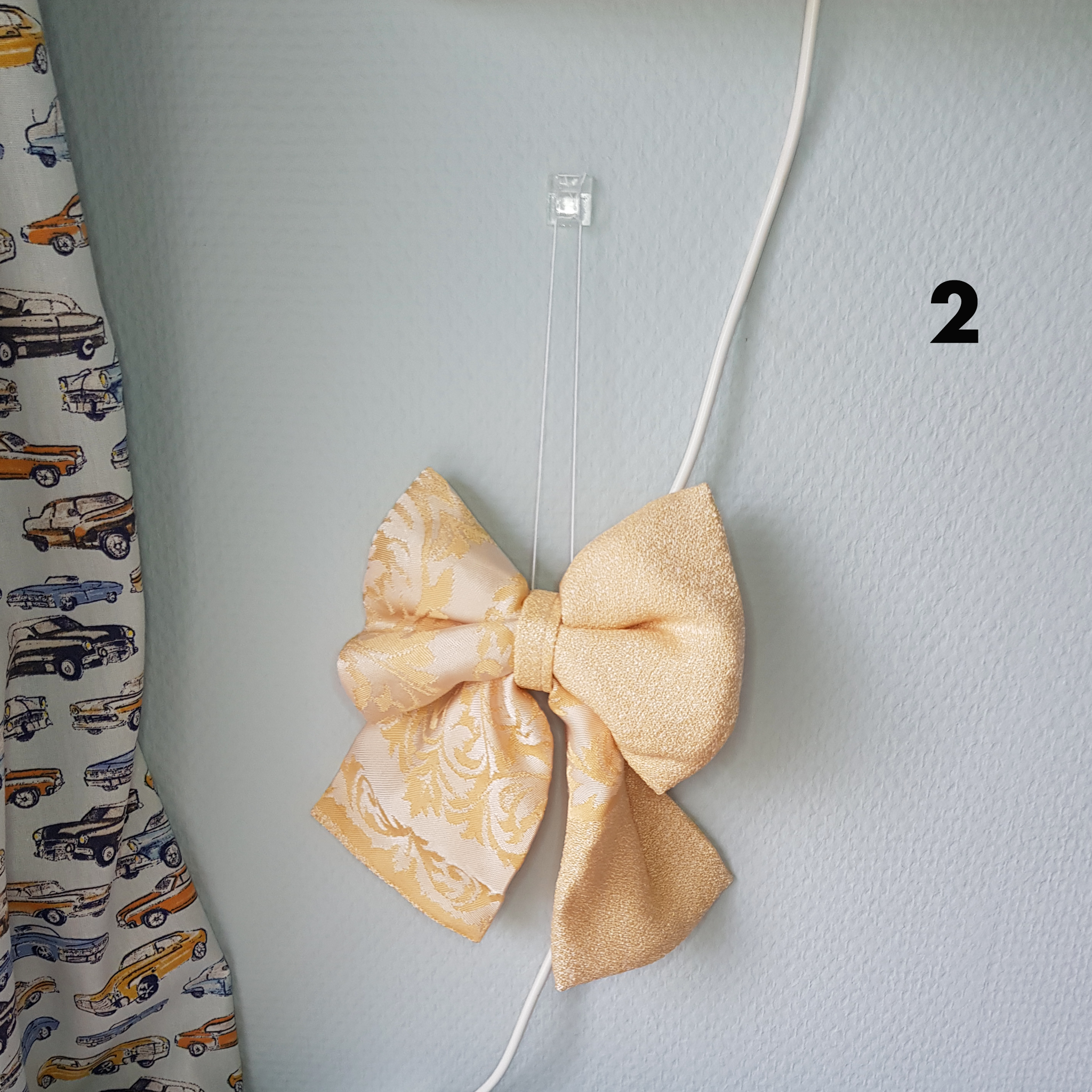 Sløjfe - LILLE - Guld