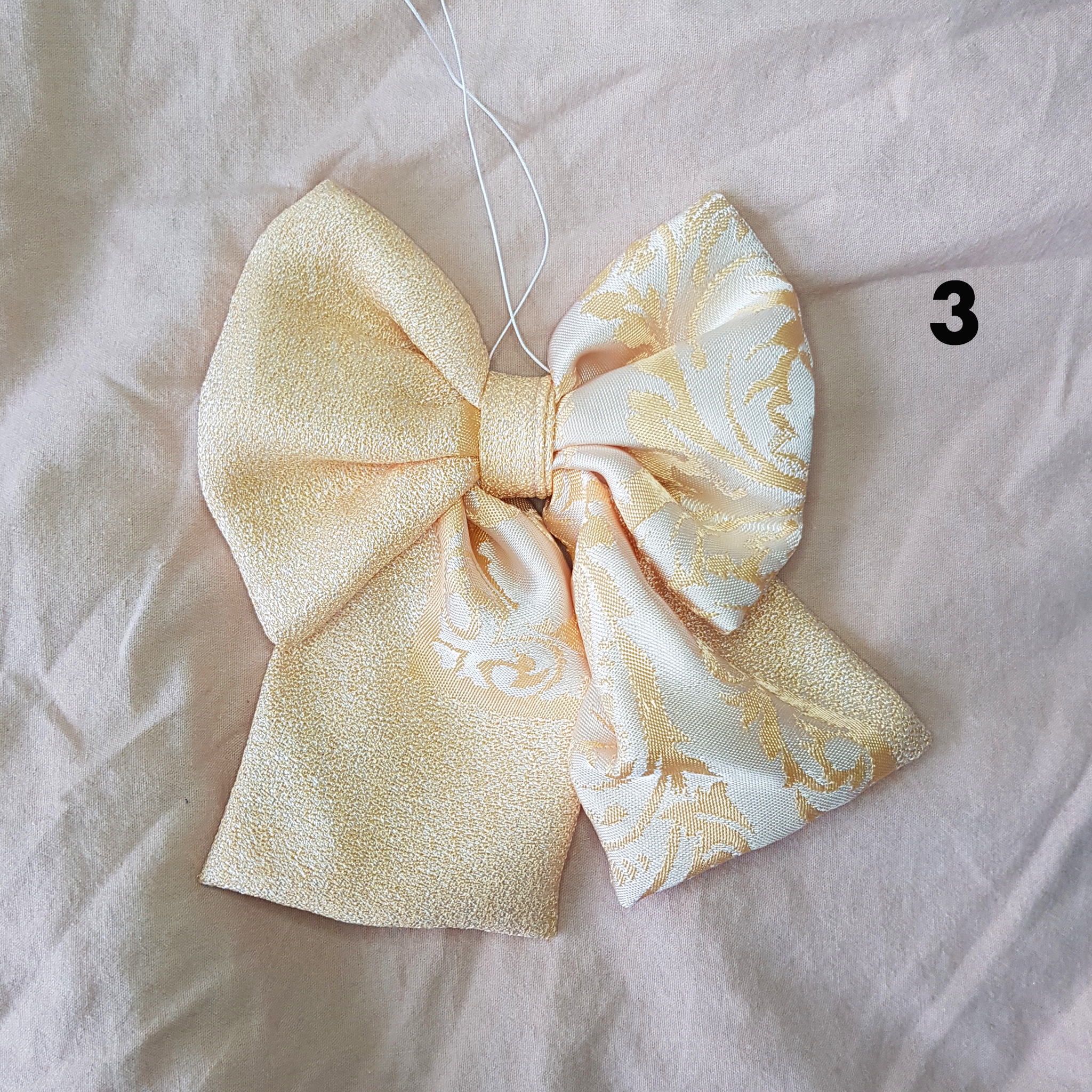 Sløjfe - LILLE - Guld