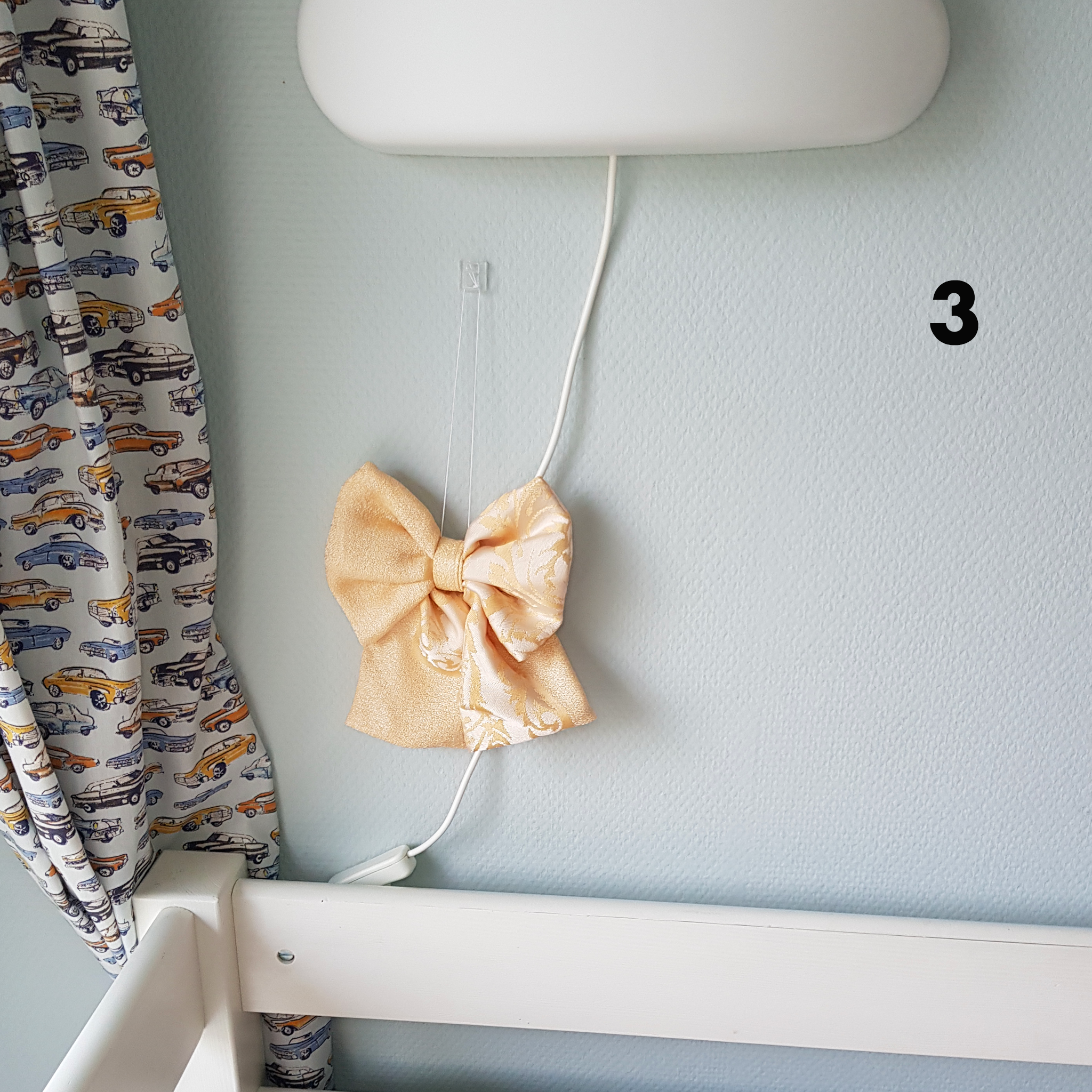 Sløjfe - LILLE - Guld