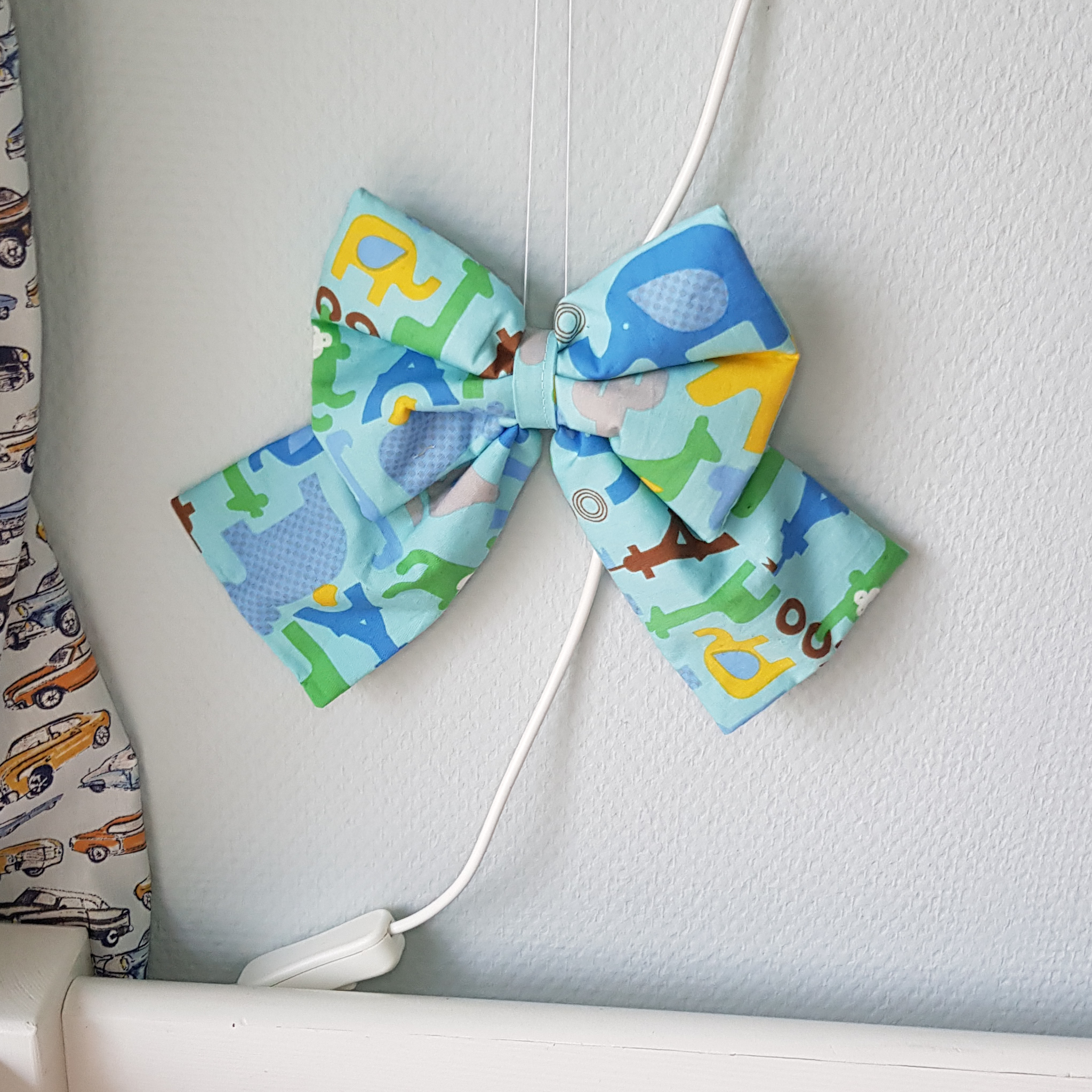 Sløjfe - LILLE - blå