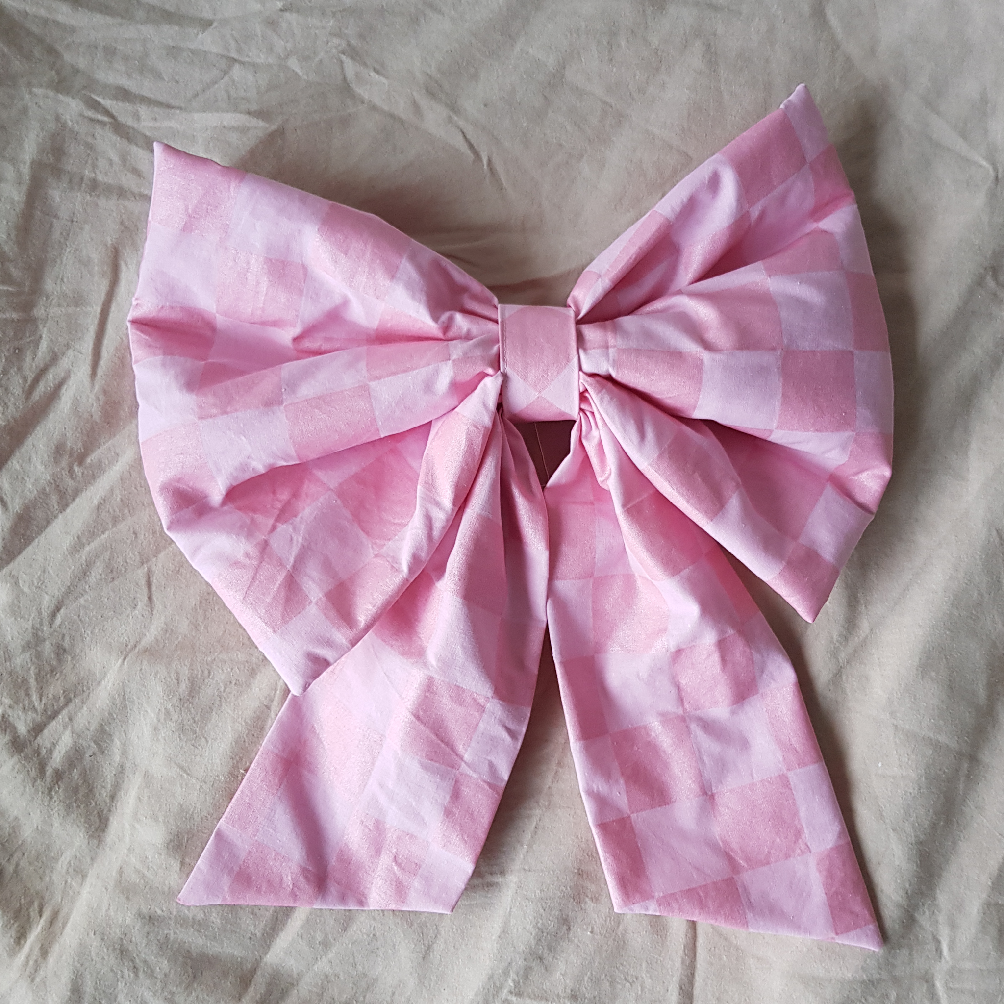 Sløjfe - STOR - Pink