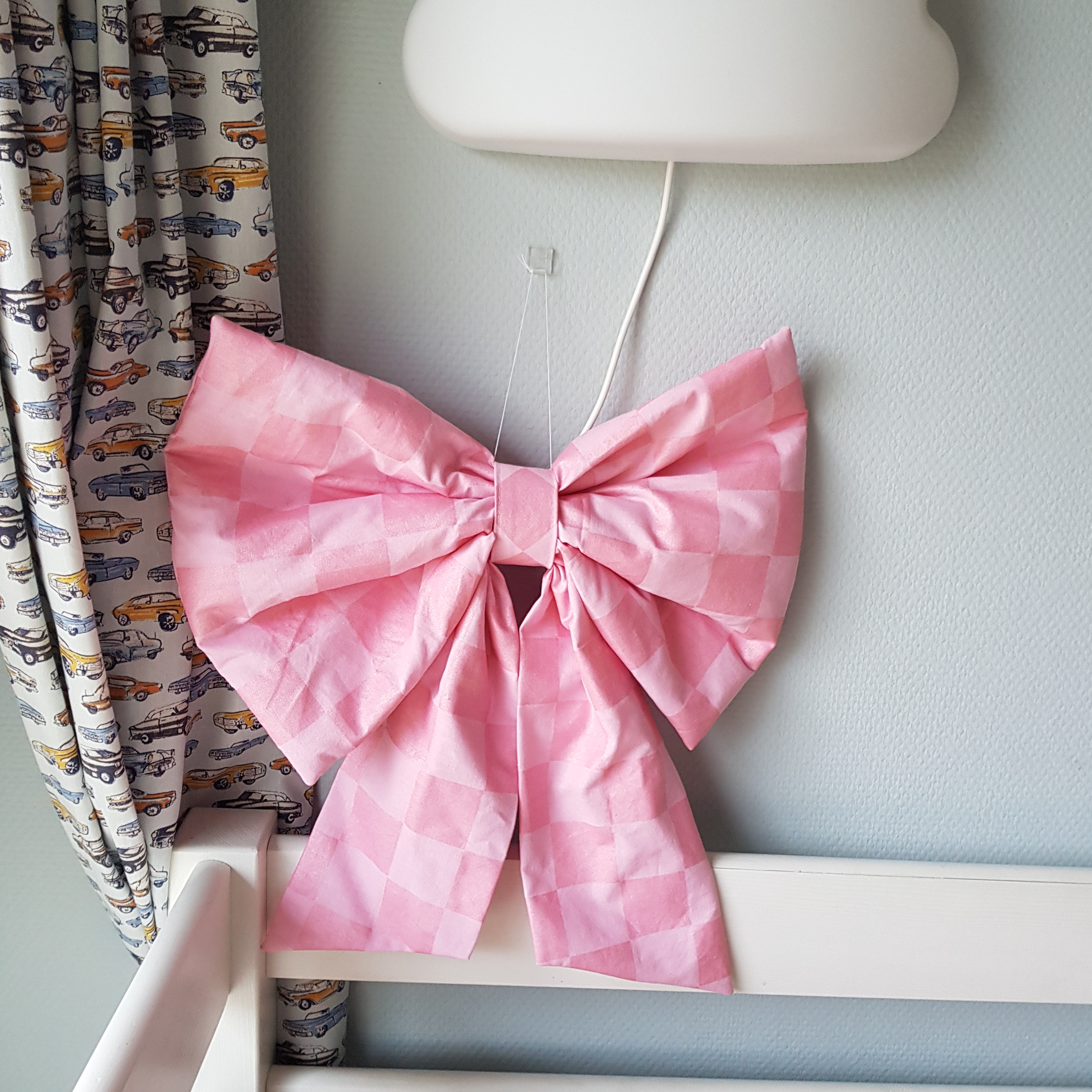 Sløjfe - STOR - Pink