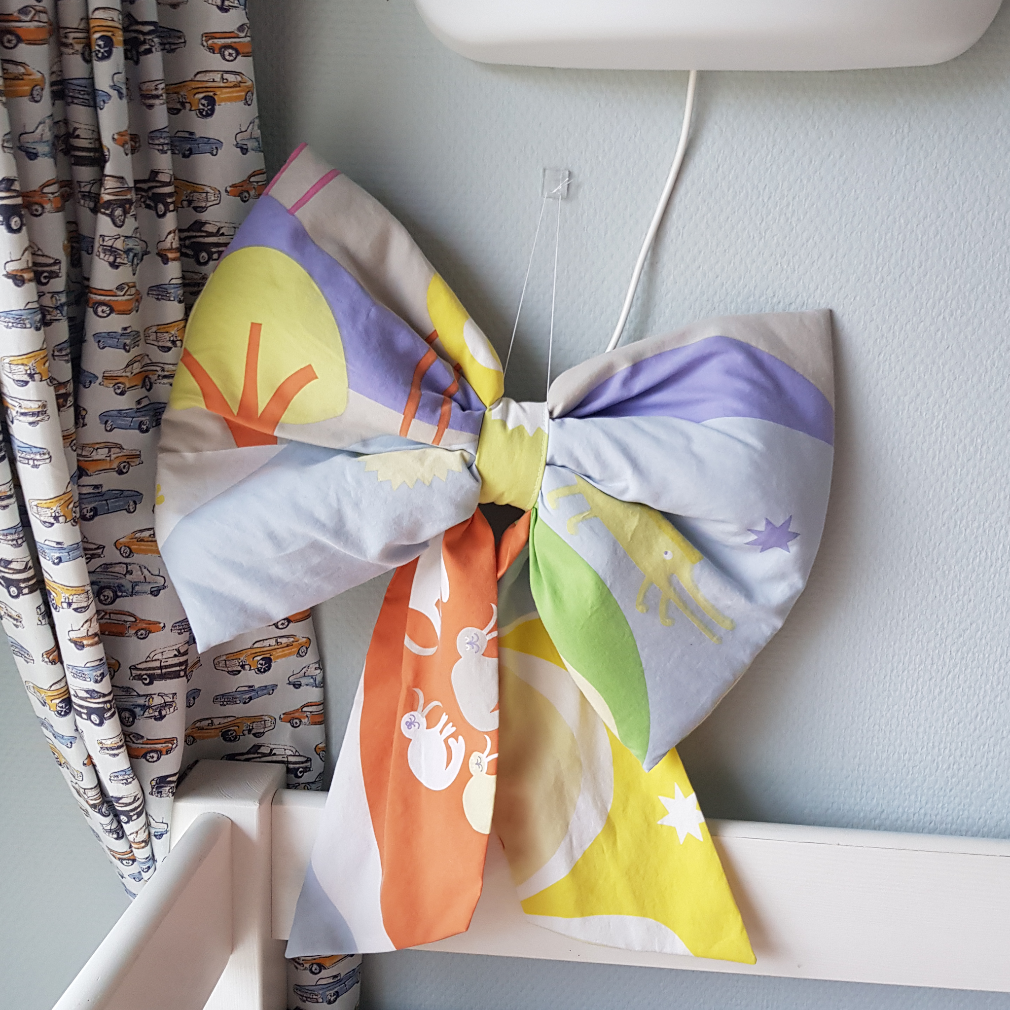 Sløjfe - STOR - Multifarvet